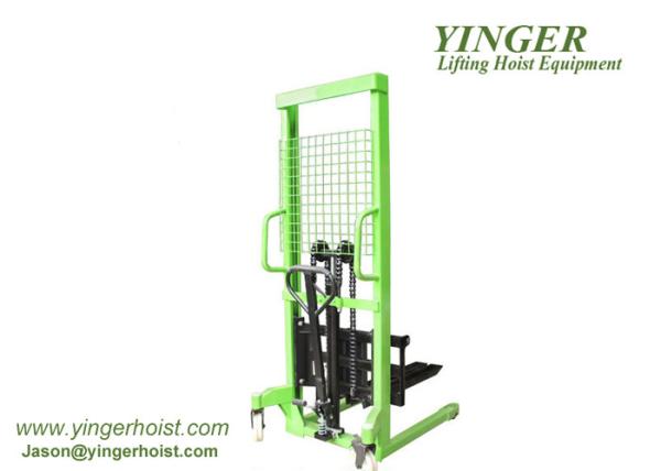 3 Ton Construction Manual Pallet Truck Forklift Stacker 920mm Fork Length Pallet Truck Stacker Forklift
