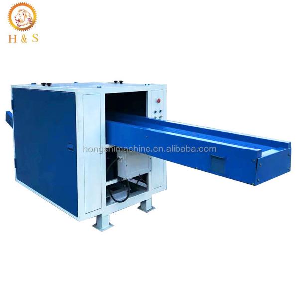 Plastic Cotton Non-woven fiber fabrics bag used clothes cutting shredding  machine
