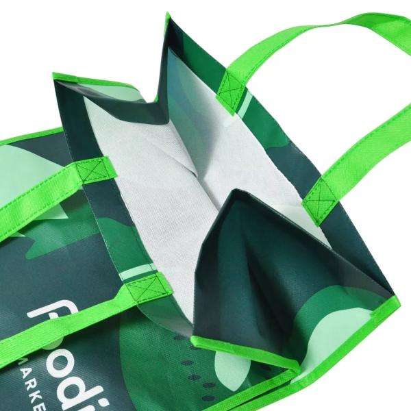 Durable Eco Reusable Non-Woven PP Non Woven Shopping Tote Bags Sewing Nonwoven Bag