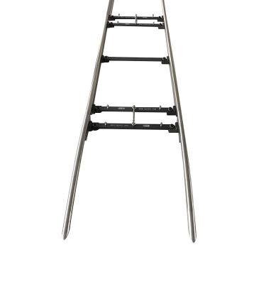 NSH Factory Supply Camera Photo Stainless Steel Hard Rail Track Curved Dolly For Video Shooting