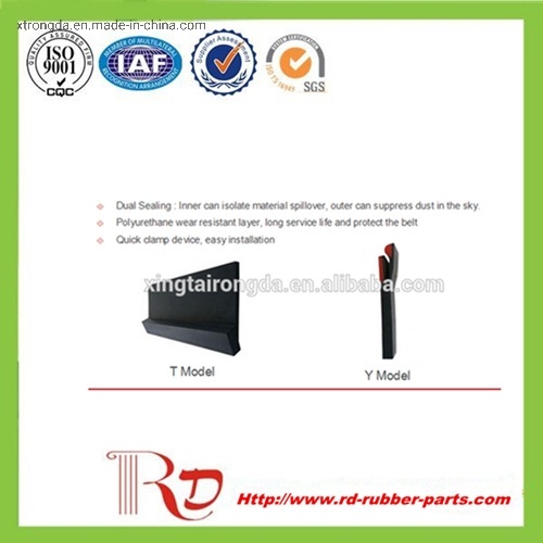 Conveyor Sealing Urethane SBR Skirtboard Rubber