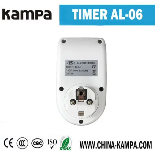 High quality  timers AL-06 Time Switch With Socket