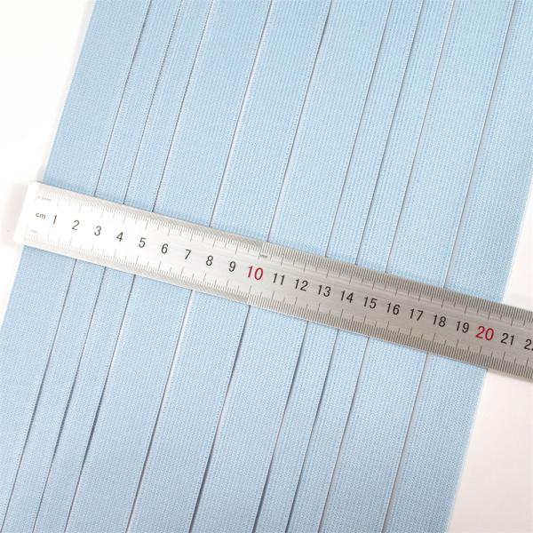 High elasticity and breathability custom thick crochet wide rubber knitted elastic band manufacturer