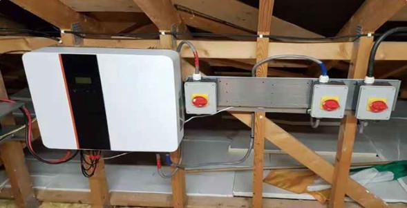 A01 Hot Selling 3kw 3kva 5kw 5.5kw 8kw 10kw low frequency 48v 2 dual mppt 3 phase pure sine wave hybrid solar inverter
