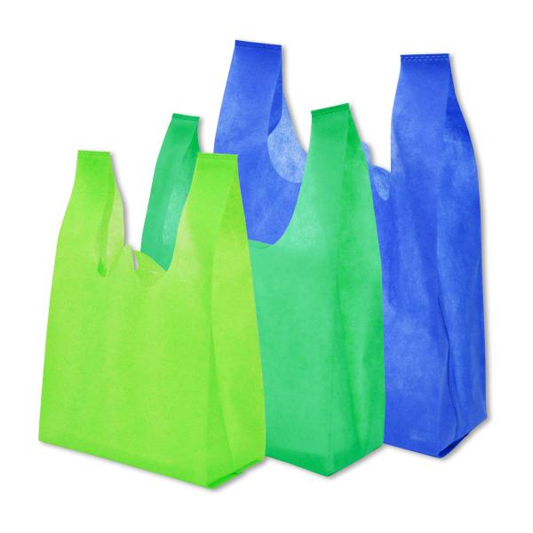 Non-Woven Nonwoven T-Shirt Bag Shopping Bag For Supermarket