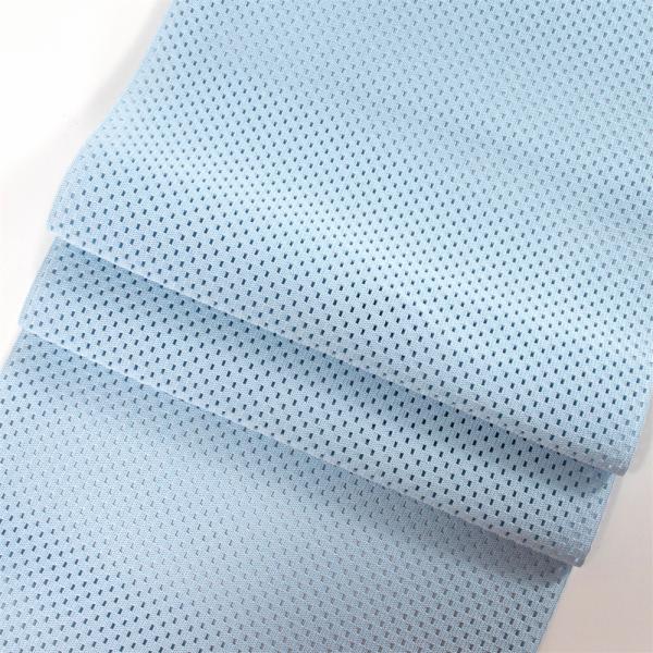 Custom wide 205mm blue monofilament elastic band medical abdominal ribbon abdominal belt