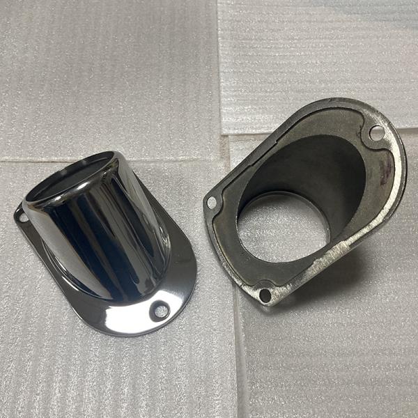 45° Tube Flange Floor Mounted Handrail Pipe Base Plate Stainless Steel Balustrade Fittings