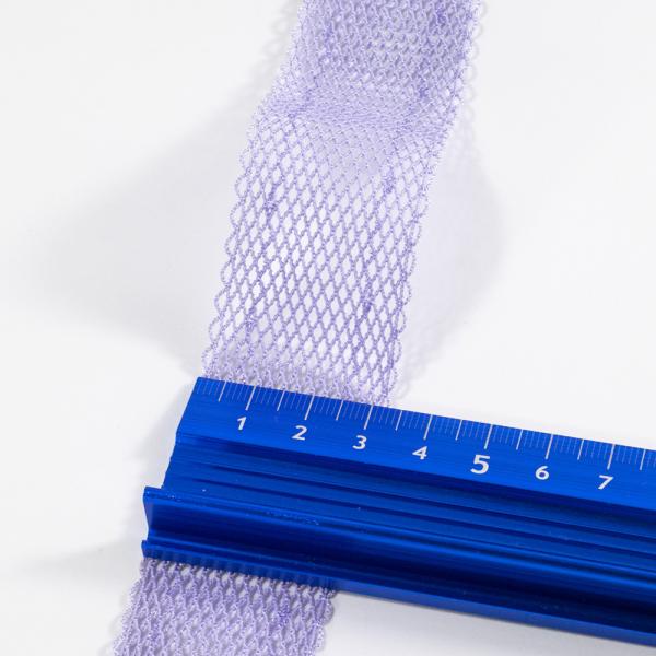 Fish silk mesh breathable elastic spandex band mesh elastic webbing for bra underwear