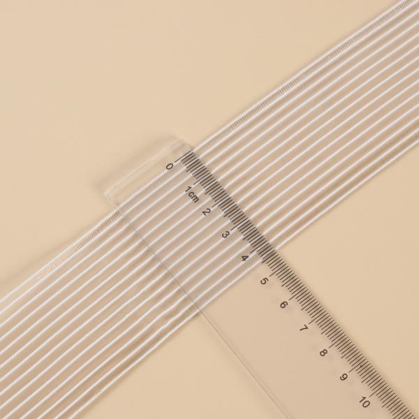 Factory custom ultrathin polyester fisl silk elastic band webbing tape for garment luggage banding tape