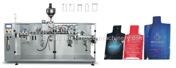 GF-210D-2 Horizontal Energy Drink Premade Bag Packing Machine