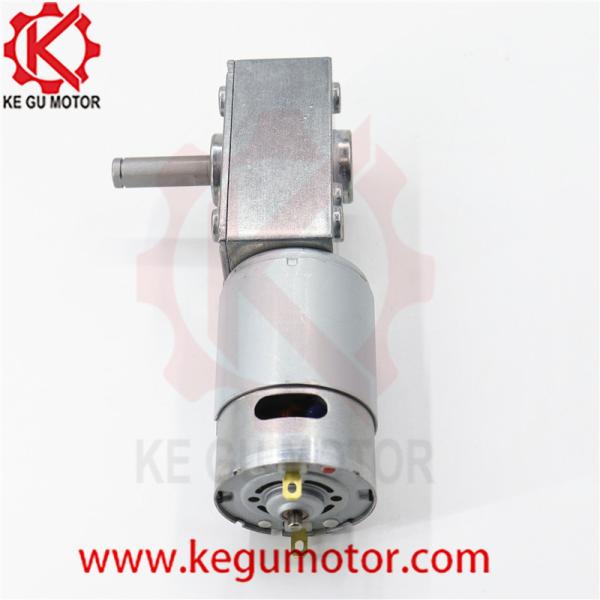 Kegu motor 60kg.cm high torque 12v 24v mini low rpm brush 58mm dc electric worm gear self-locking motor
