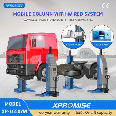 Garage Truck Car Lift Tool DC 24V 5500kg With Touch Screen