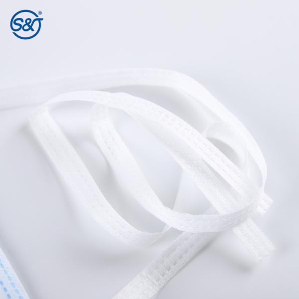 OEM Manufacture EN14683 Tie on Disposable Medical Surgeon Face Mask High Quality 3ply breathable Surgical Mask