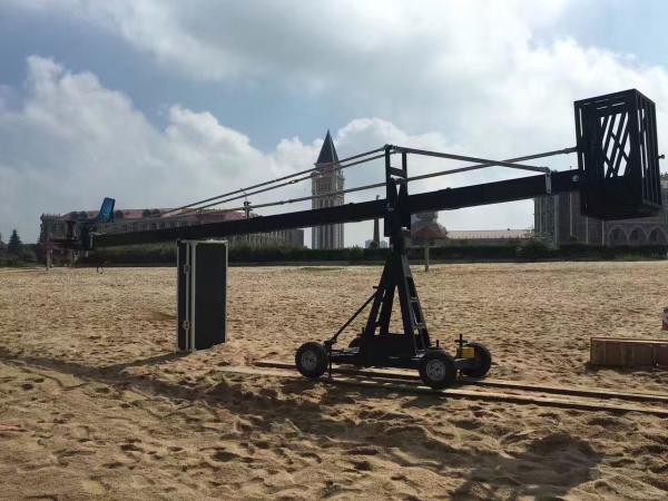 500kg Scissor Camera Crane , Long Arm Mobile Camera Crane
