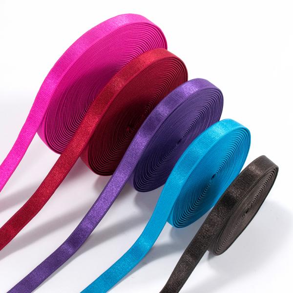 10mm Anti-slip shoulder straps picot edge elastic soft stain bra elastic band custom elastic for bra shoulder strap
