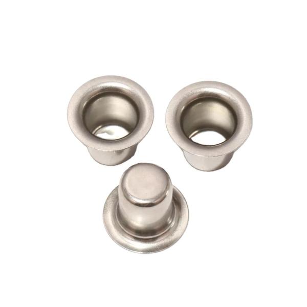 Aluminum Stamping Blanks Round Auto Parts Bending Process Nickle Plating