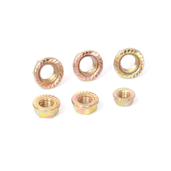 Manufacturer stainless steel brass aluminum profile accessories Stainless Steel Slotted Flange Nuts