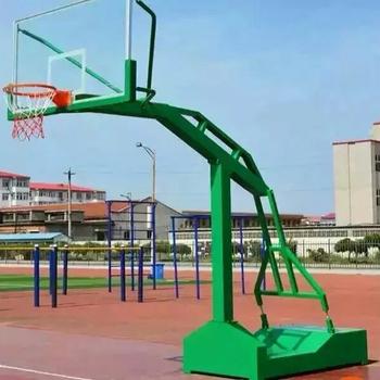 Mechanical Basketball Adjustable Stand , Outdoor 3.05 M Basketball Hoop