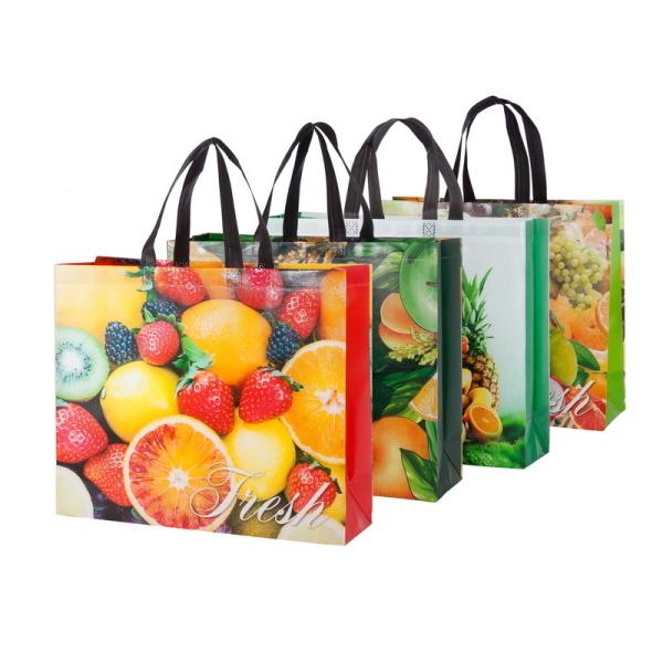 New Fashion Eco-Friendly Customized Promotional Non Woven Bag Shopping Bag Laminated Non-Woven Tote Bag