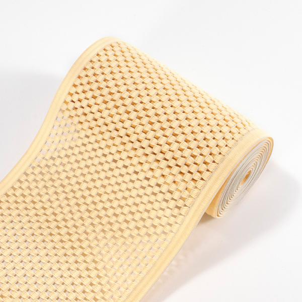 Strong polyester medical elastic strap woven abdominal band with holes for Stomach Muscle Support Band