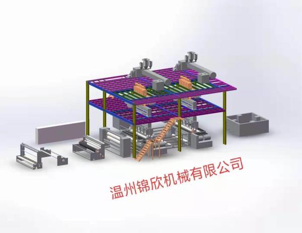 SMMS 2400mm Surgical Medical and Hygiene Equipment and Diaper Nonwoven Fabric Making Machine