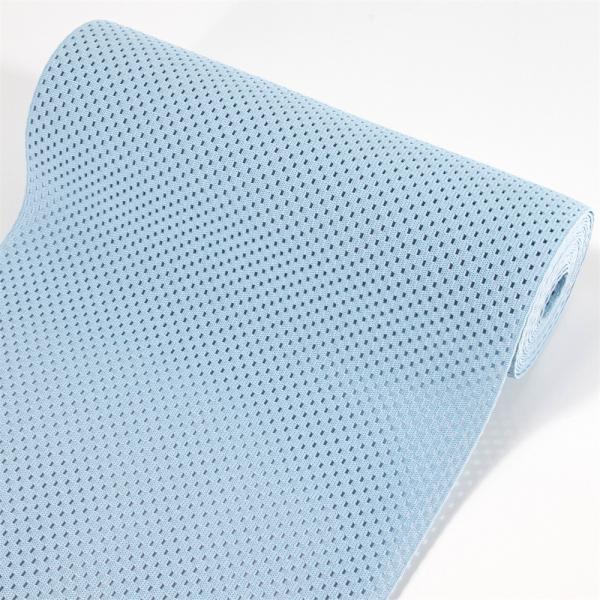 Custom wide 205mm blue monofilament elastic band medical abdominal ribbon abdominal belt