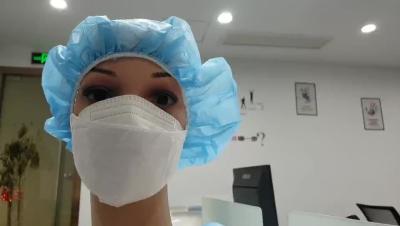 Disposable Non-woven Pleated Bouffant Cap and Surgical Round Cap PP Lab Hairnet with High Quality