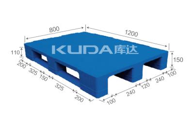 heavy duty rack for warehouse 1208C Tablet sichuan words PLASTIC PALLET（BUILT-IN STEEL TUBE）china manufacturer