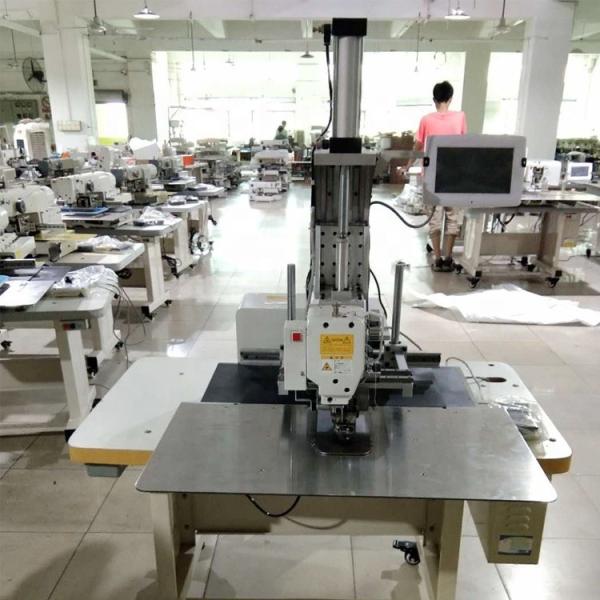 Commercial automatic Computerized cushion pillow tacking sewing machine for sale
