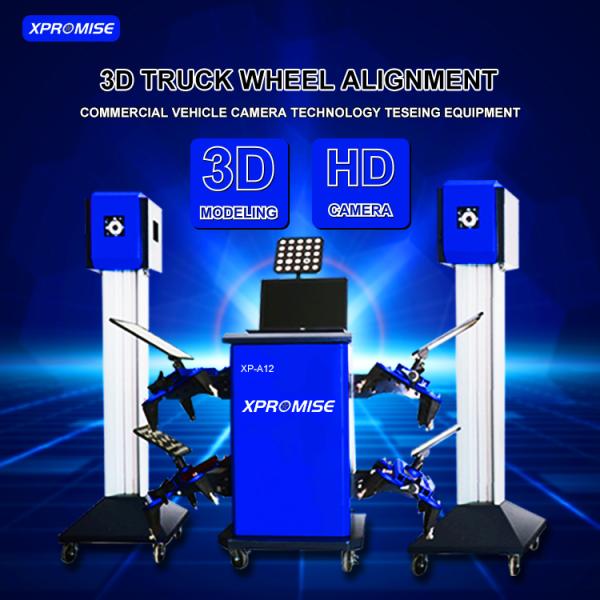Tire Shop Auto Diagnostic Tool For Truck 3D Wheel Aligner Equipment