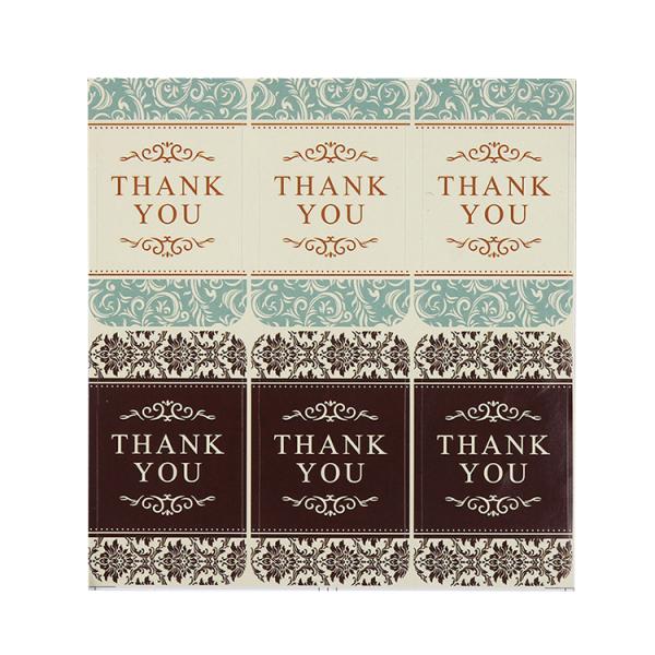 Paper label customized sticker roll logo label and cosmetics private label
