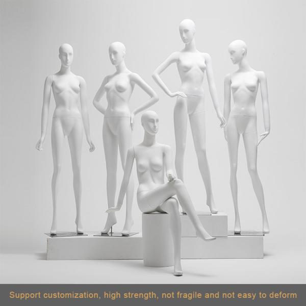 White full body black adult flexible human body soft female model sport mannequins