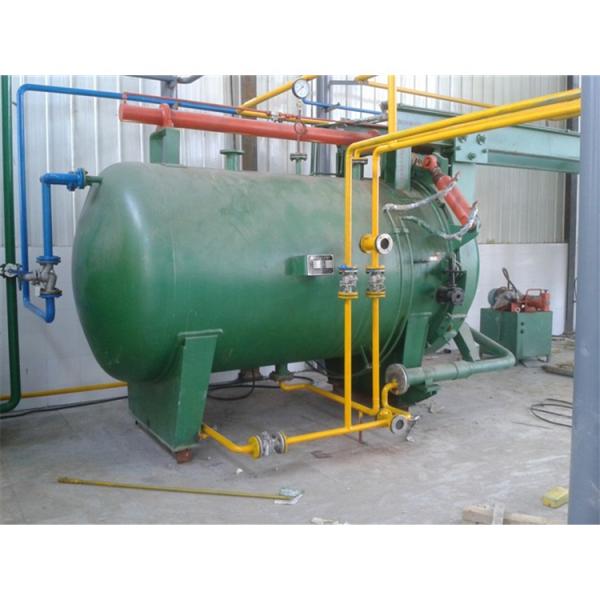 Petrochemical Groundnut Oil Refining Machine , Horizontal Refined Oil Making Machine