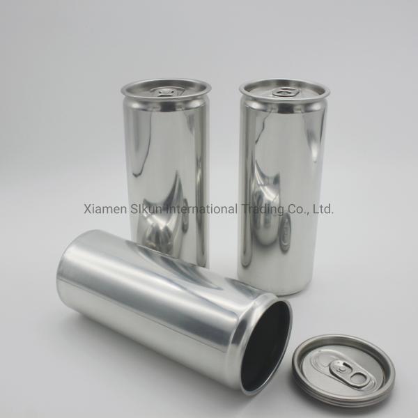 Empty Metal Cans For Food Storage , 330ml Aluminum Beverage Can