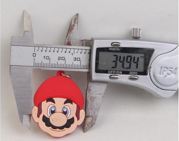 6.77g Pvc / Rubber / Silicone Rubber Keychain Multi Color And Size