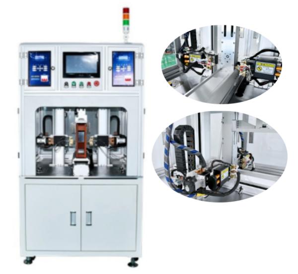 220V/380V EV 21700 Automatic Double-Side Cylindrical Batteries 18650 Pack Spot Welding Machine