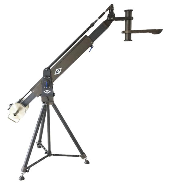 NSH Remote Head Triangle 8.8m Video Camera Jib Crane For Video Camera