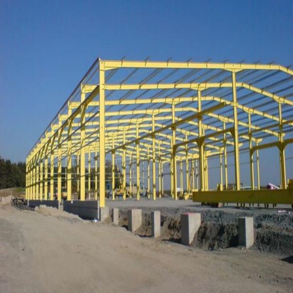 Chinese good quality prefab steel fabricated easy installation steel warehouse for sales