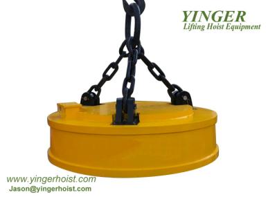MW-5 High Frequency Electromagnetic Lifting Magnet , Magnetic Lifting Device 1 - 20 Tons