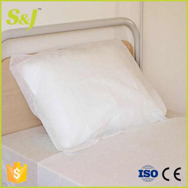 Breathable Disposable Plastic Pillow Covers SMS Water Proof Cushion Covers