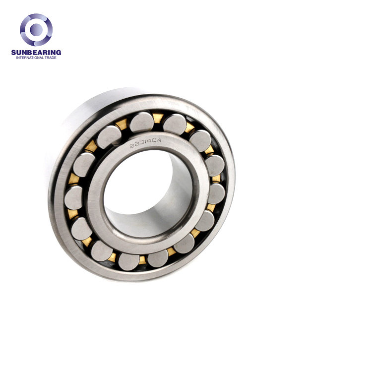 22318 CC W33 Spherical Roller Bearing 90*160*40mm with Cylindrical Bore SUNBEARING