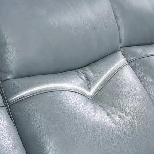New Space Capsule Sofa Intelligent Leather Art Modern Minimalist Double Three Stretch Multifunctional Sofa