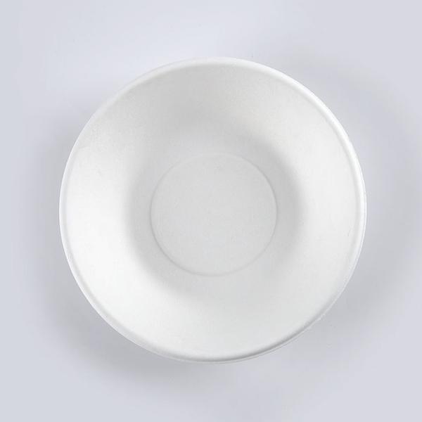 New Style Eco Take Away Paper Salad Bowl , 680ml Microwave Safe Disposable Soup Bowl