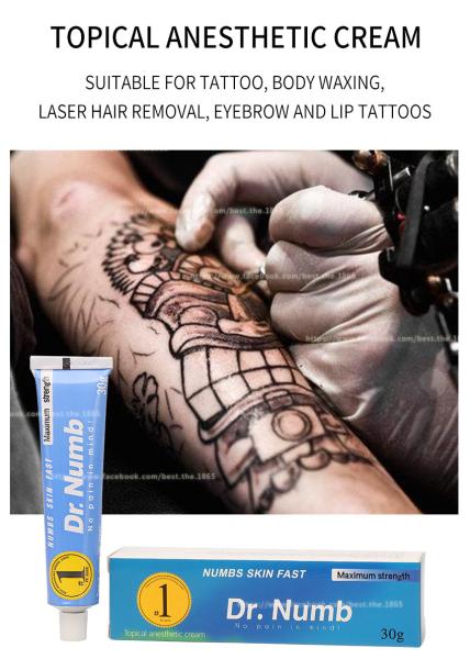 Dr Numb Tattoo Anesthetic Cream For Permanent-Makeup