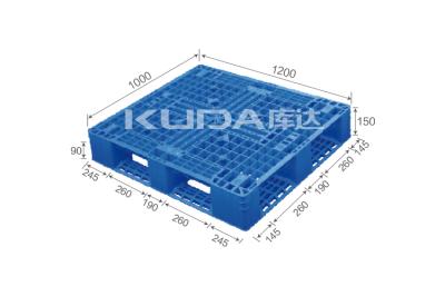 automatic pallet warehouse 1210B The grid field words PLASTIC PALLET from china good quality