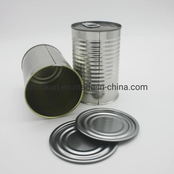 Food Grade Metal Round Tin Can Food Packaging Empty Tin Tin Can