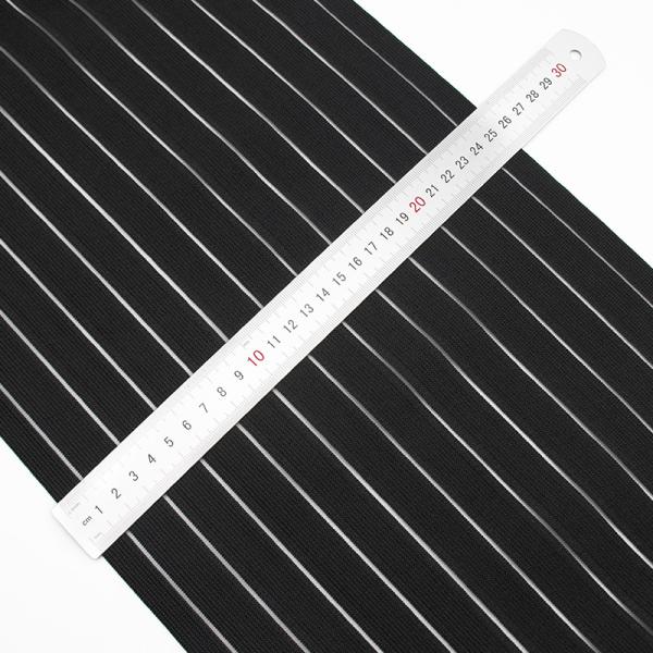 250mm Breathable fish line elastic band customized wide monofilament elastic band for medical sport