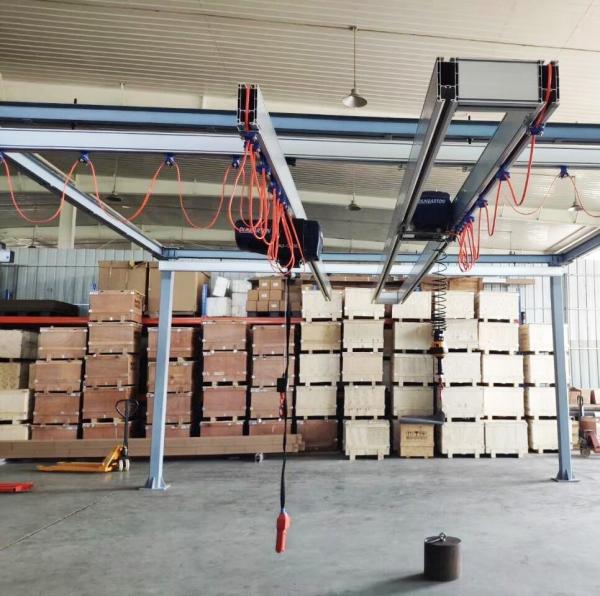 overhead Aluminum Profile Section Kbk Rail Light Crane System Overhead 250kg 500Kg Workstation Aluminium Crane System