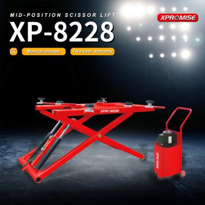 Auto Shop Portable Car Lifting Machine Hydraulic Garage Scissor Car Lift
