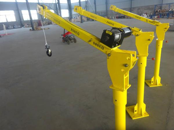 3000lbs Mini Electric Winch Hoist Intermittently Duty Cycle With Winch Automatic Brake